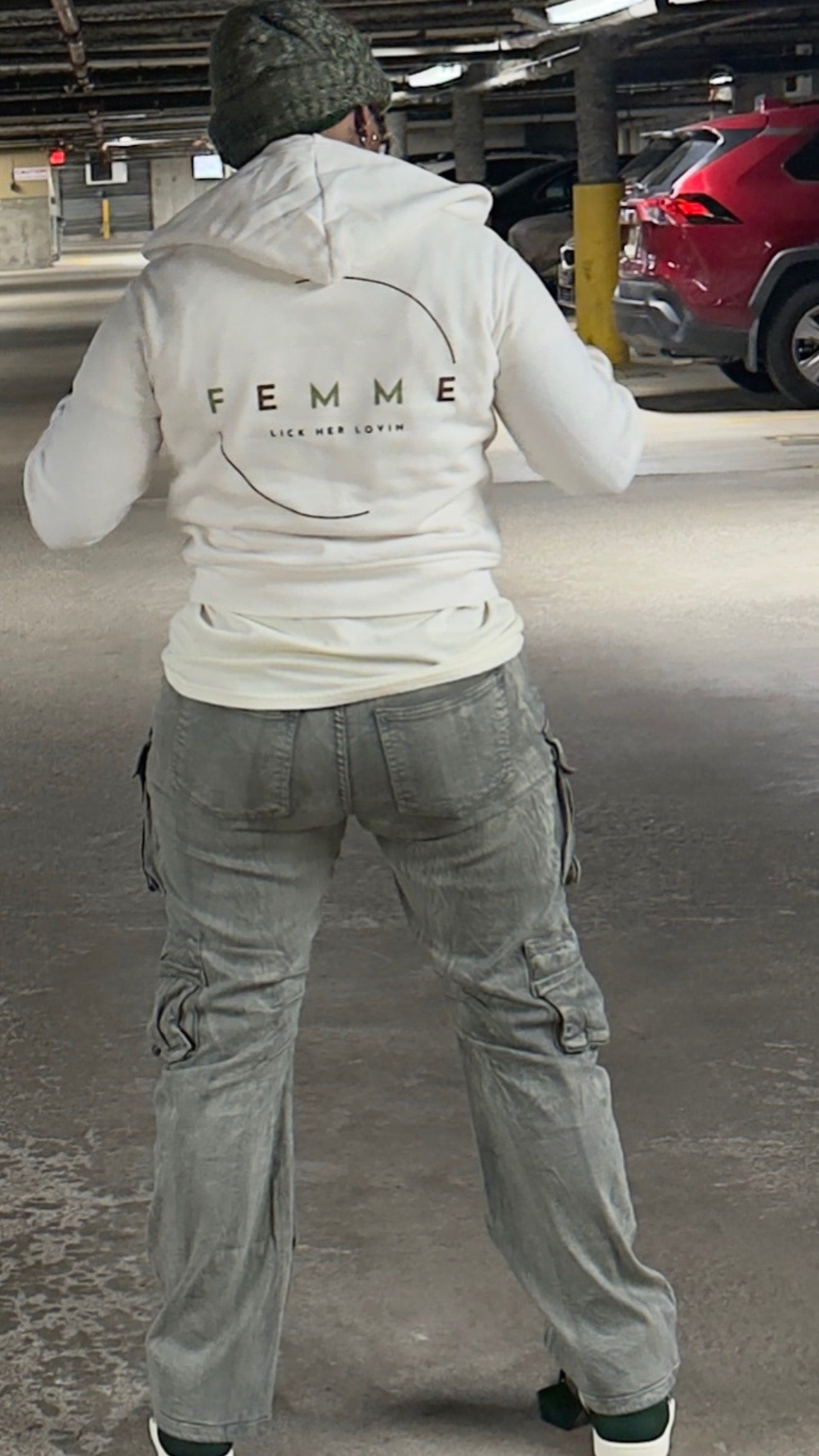 Femme Emerald Long Sleeve Hoodie