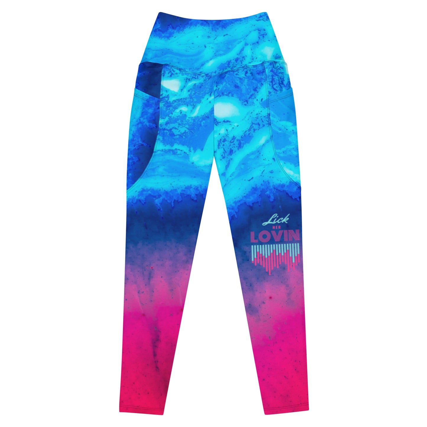Tie Dye For Domme Pocket Leggings