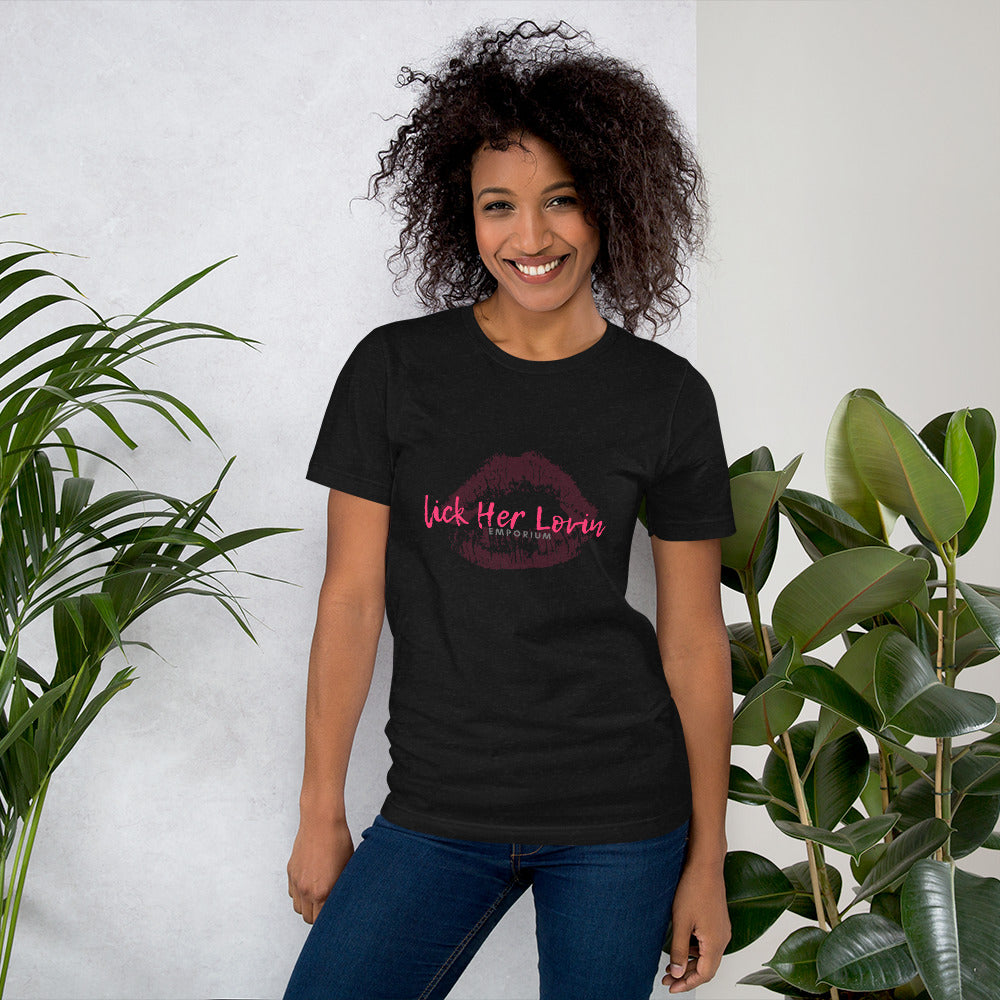 Lick Her Lovin Lips  t-shirt
