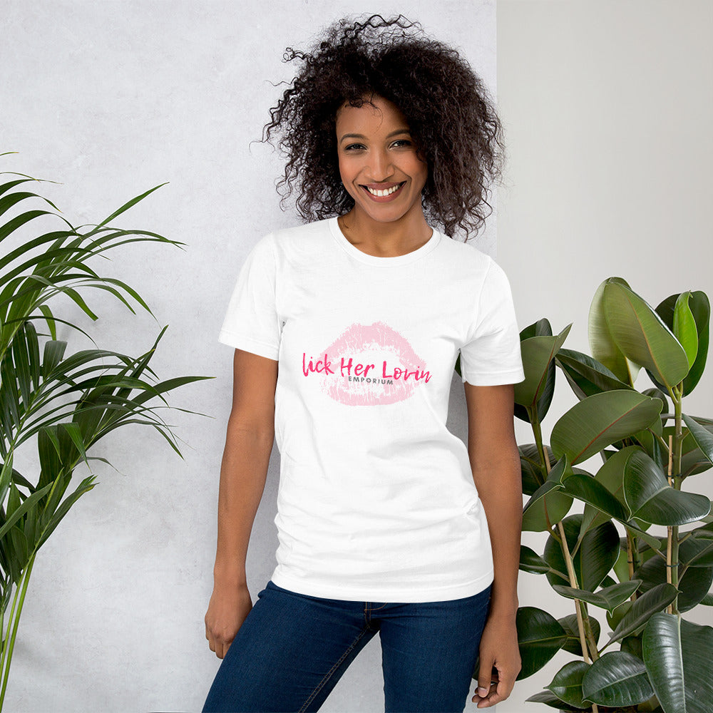 Lick Her Lovin Lips  t-shirt